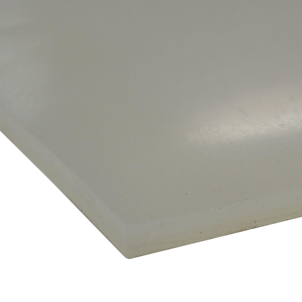 RubberCal Silicone 1/16 in. x 36 in. x 144 in. Translucent Commercial