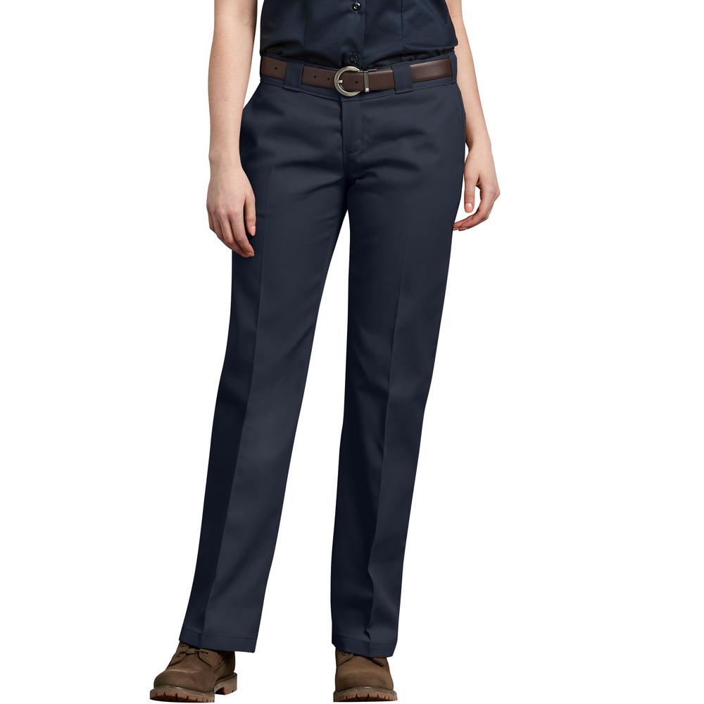 ladies navy work trousers