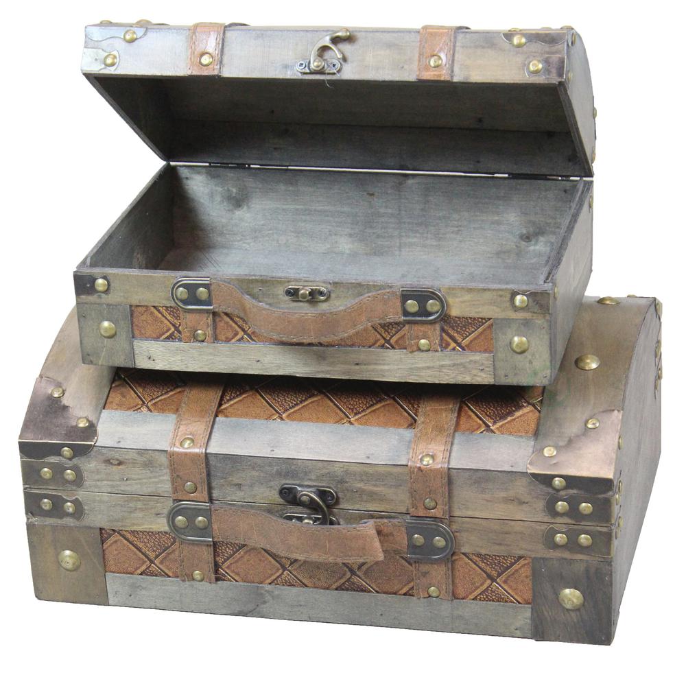 old luggage chest