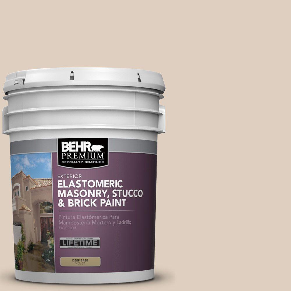 BEHR Premium 5 gal. #MS-21 Spanish Tan Elastomeric Masonry ...