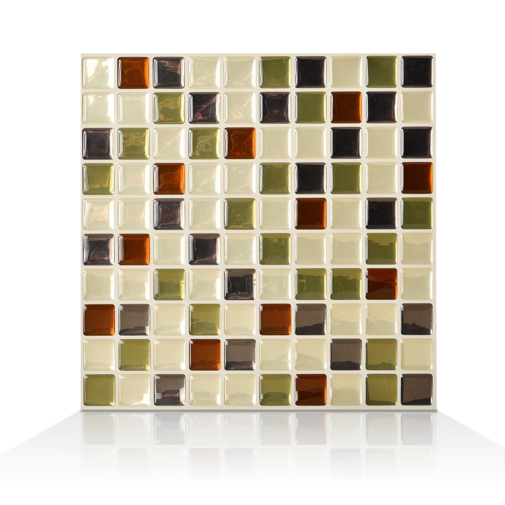 Smart Tiles Idaho 9.85 in. W x 9.85 in. H Peel and Stick ...