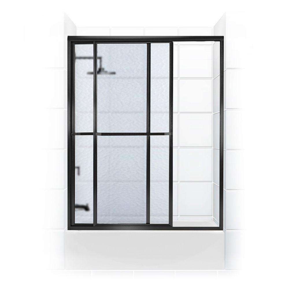 Coastal Shower Doors Paragon Series 52 in. x 56 in. Framed Sliding Tub