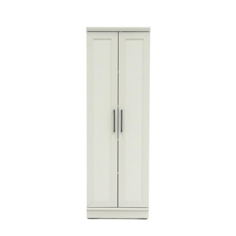 HomePlus Soft White 23 in. Wide Storage Cabinet