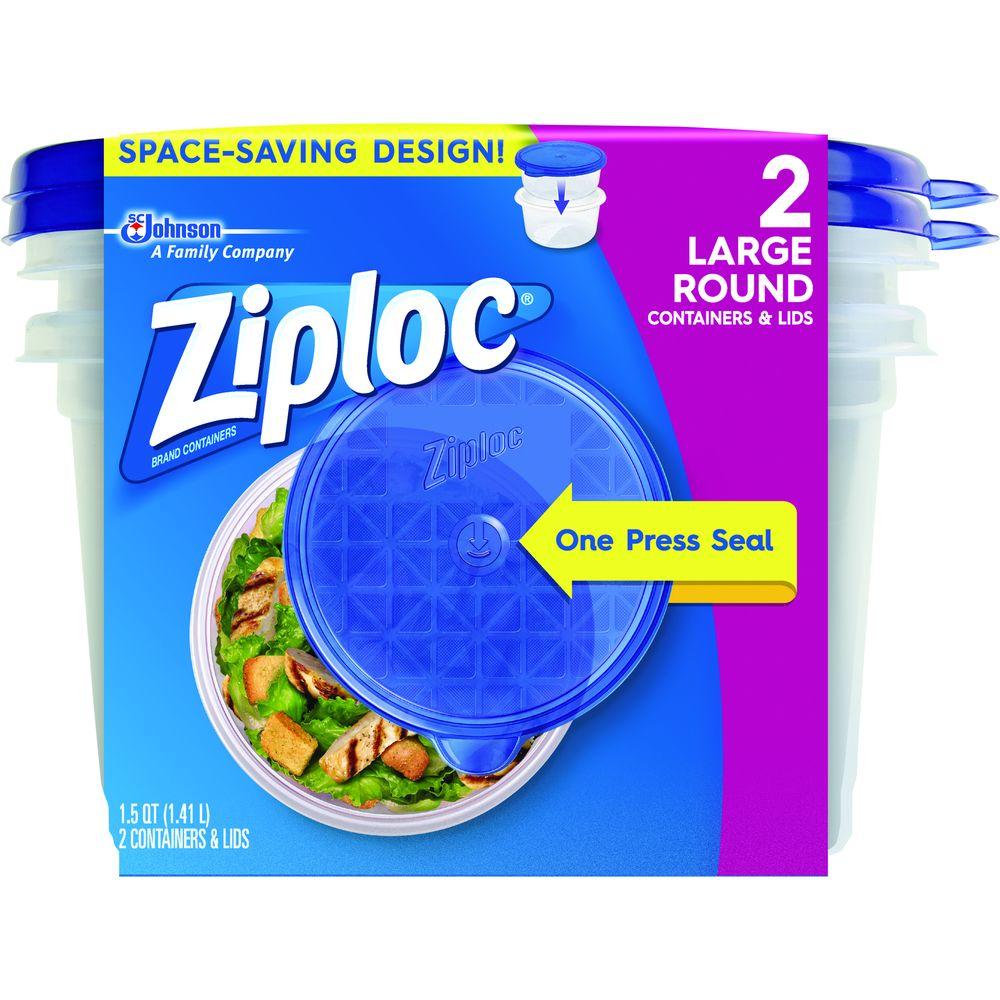 Ziploc 1 5 Qt Large Rectangle Storage Container 71013 The