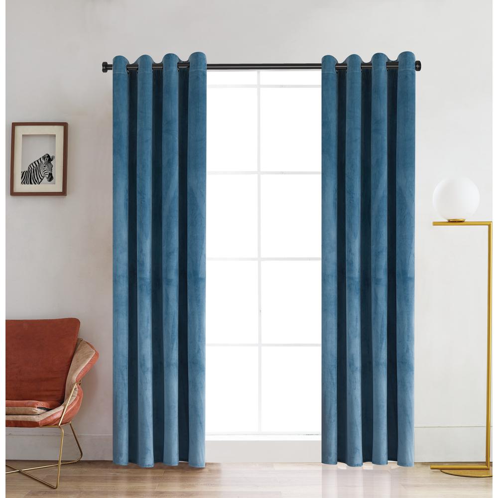 Lyndale Decor Regency Semi Opaque Room Darkening Polyester Curtain
