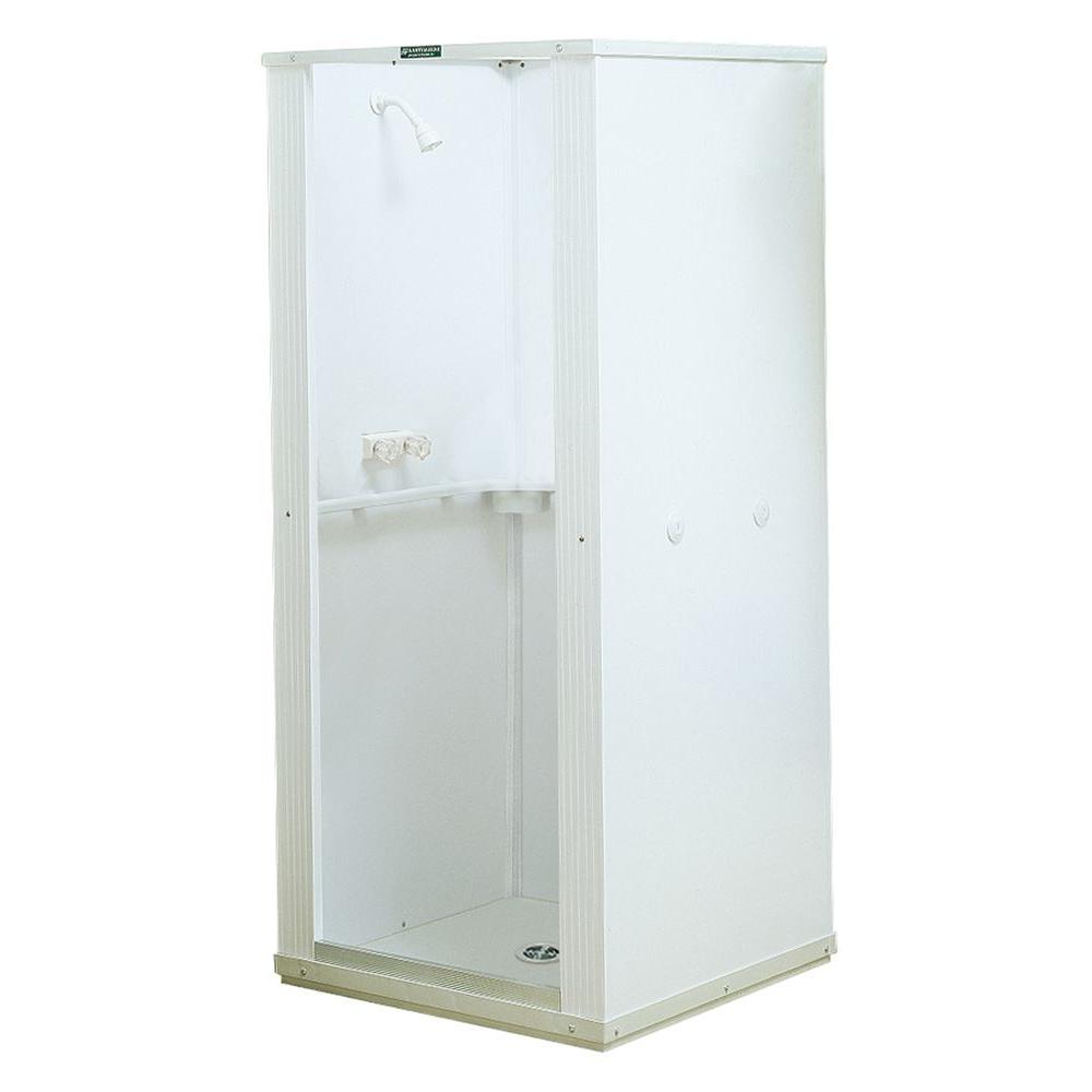 Durastall 32 in x 32 in x 75 in Shower  Stall  with 