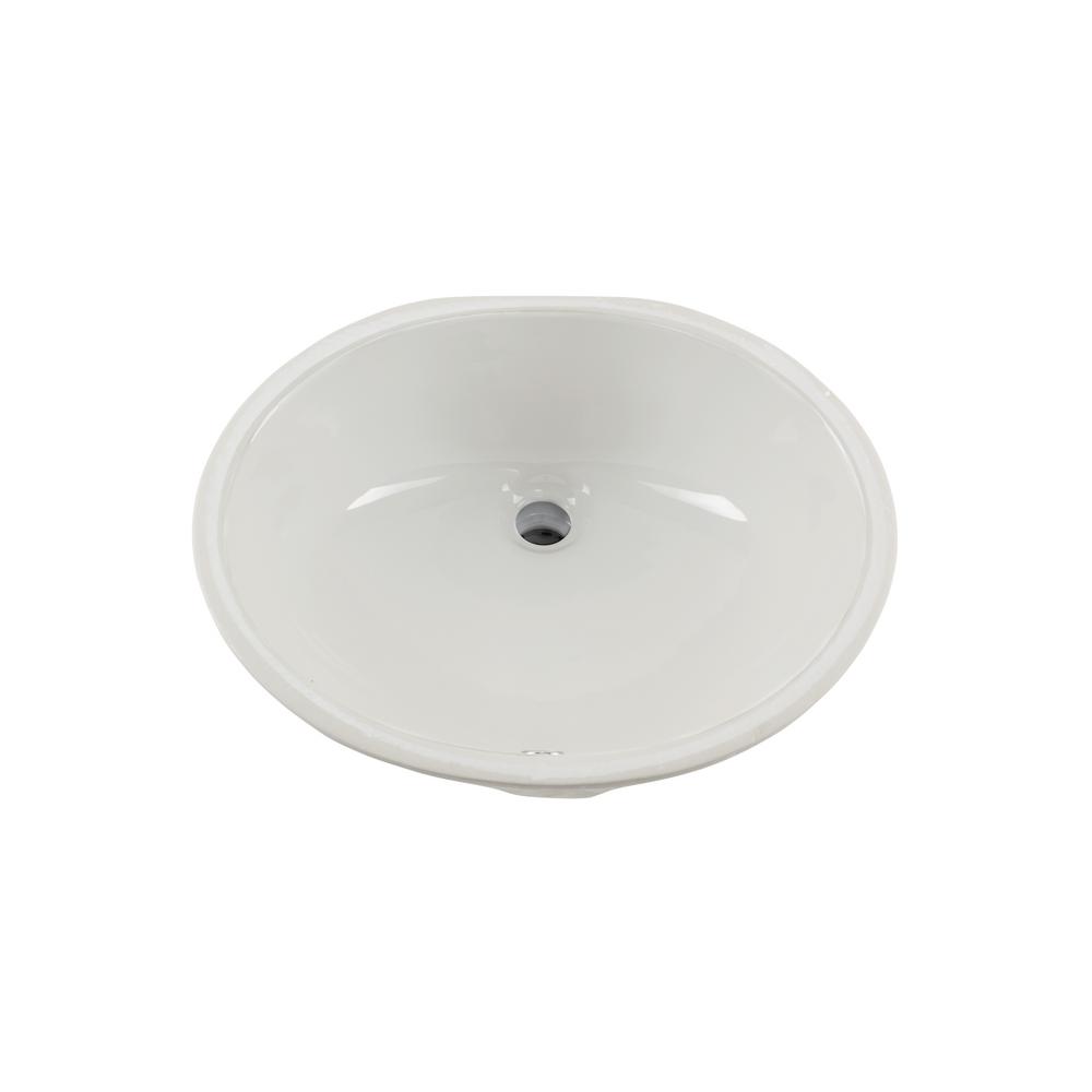 Ipt Sink Company Oval Glazed Ceramic Undermount Bathroom Vanity In White Ipt210w The Home Depot - White Oval Undermount Bathroom Sink Ipt Sink Company Oval Glazed Ceramic Undermount Bathroom Vanity In White Ipt210w The Home Depot - White Oval Undermount Bathroom Sink