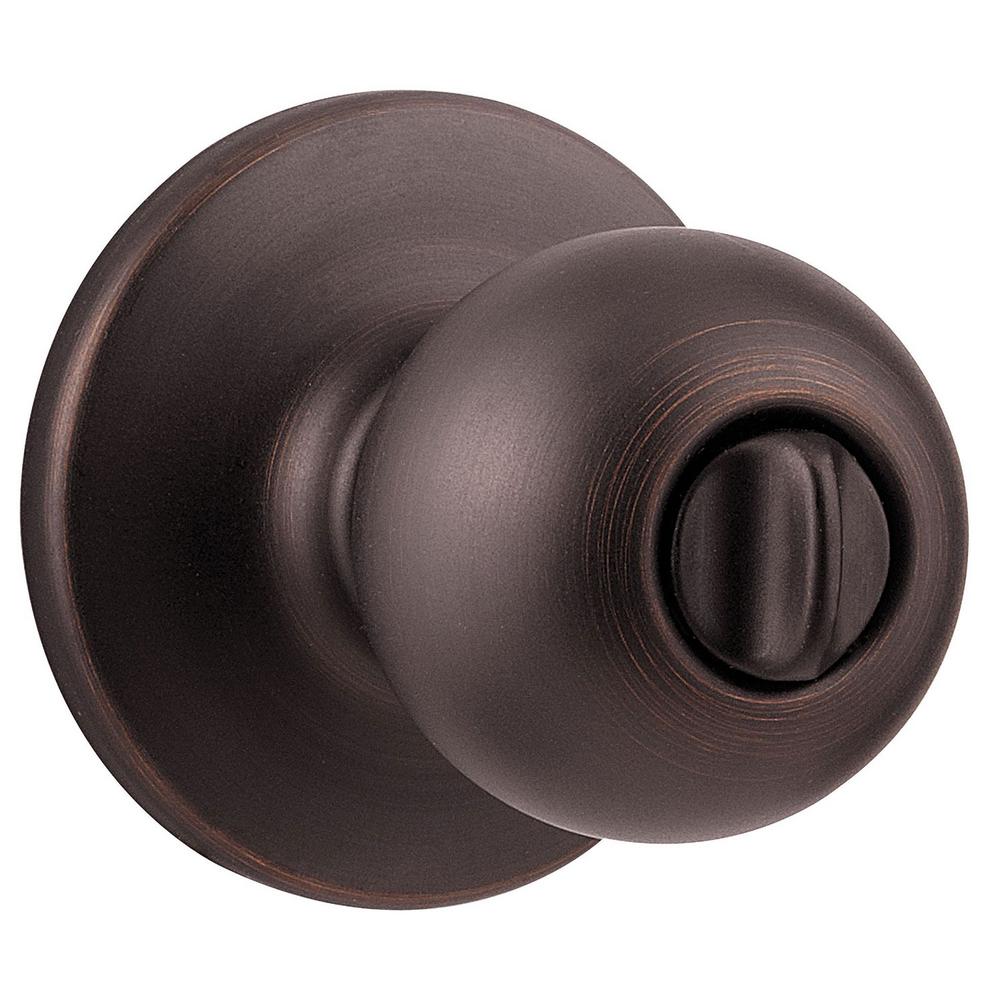 Kwikset Hancock Venetian Bronze Bed//Bath Privacy Knob 730H 11P 6AL RCS
