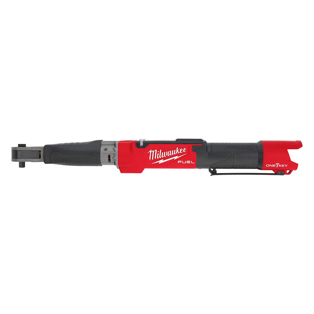 Milwaukee M12 Fuel One Key 12 Volt Lithium Ion Brushless Cordless 3 8 In Digital Torque Wrench Tool Only 2465 20 The Home Depot