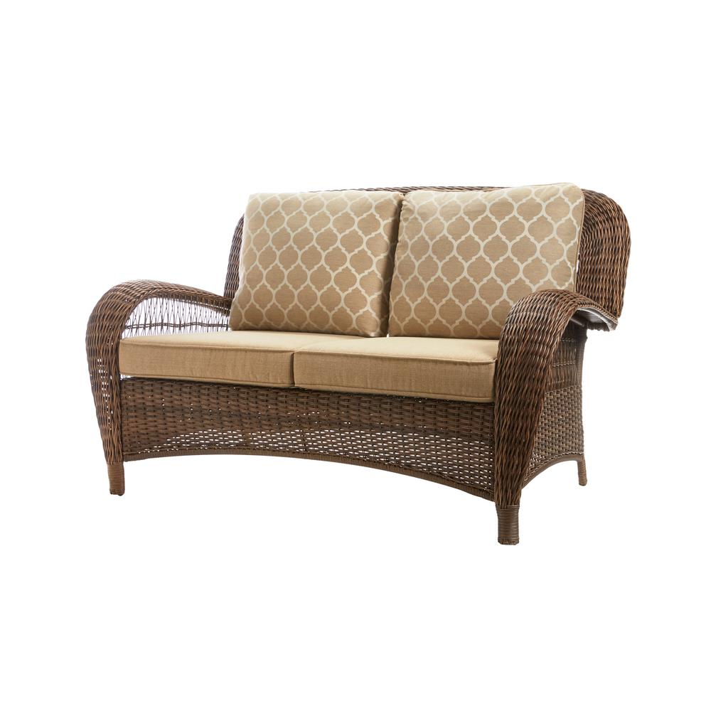 Wicker Patio Furniture Patio Furniture Outdoors The Home Depot