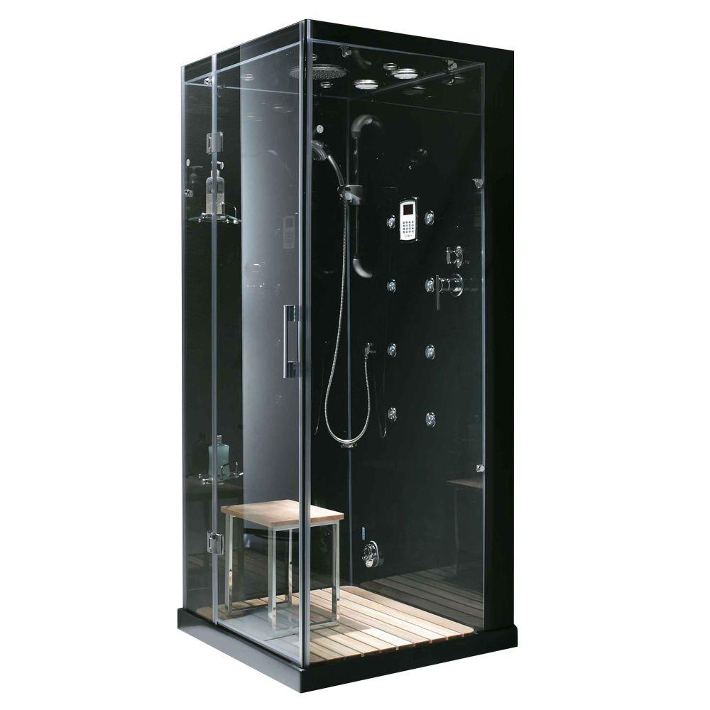 Steam Planet Jupiter 35 in. x 35 in. x 86 in. Steam Shower Enclosure