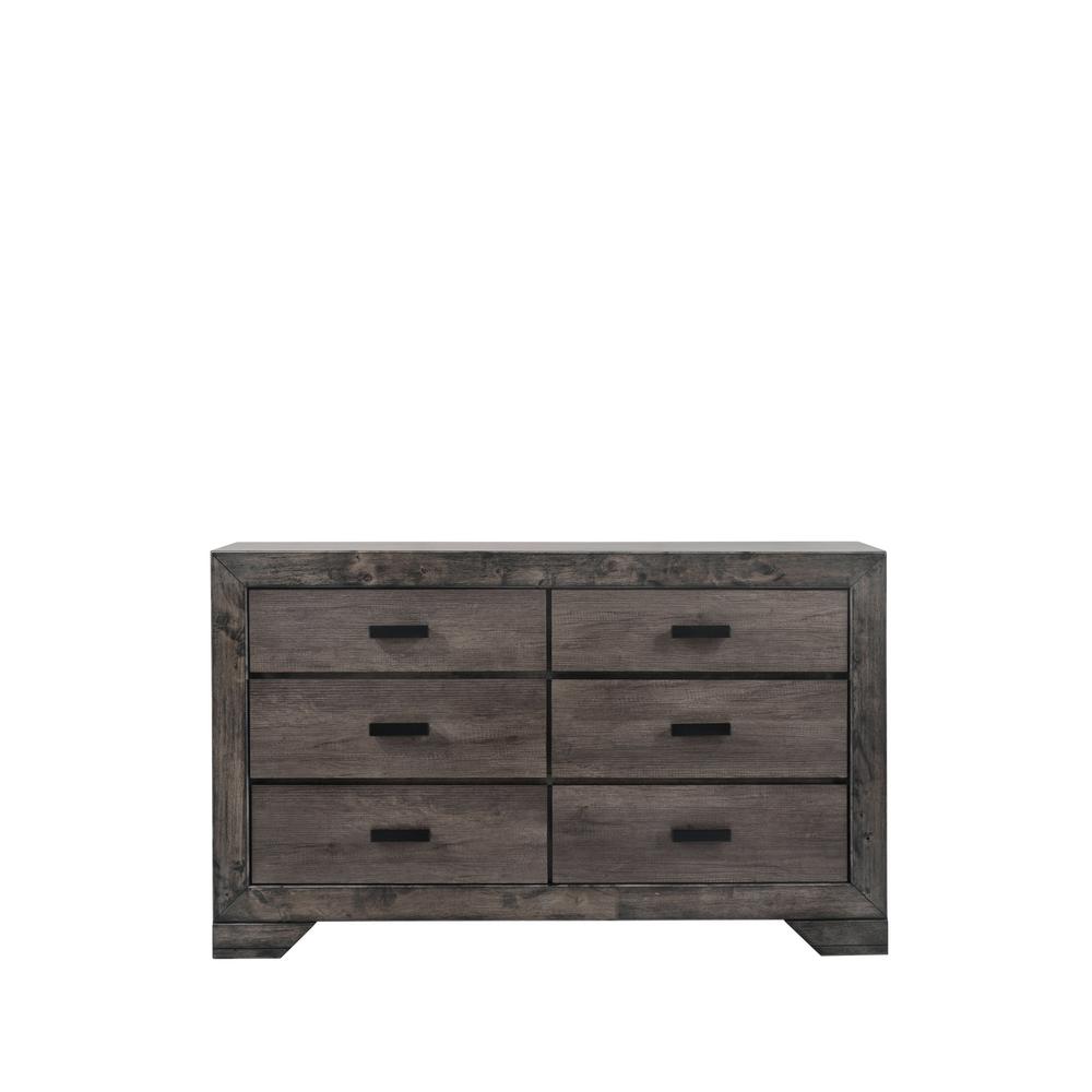 Grey Oak Dressers Chests Bedroom Furniture The Home Depot