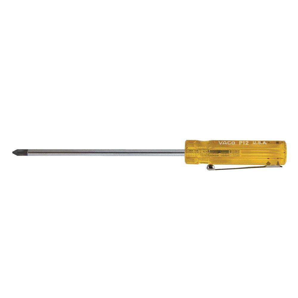 Klein Tools 0 PhillipsTip Pocket Clip Screwdriver with 21/2 in