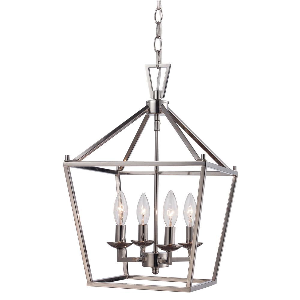Bel Air Lighting 4lt Polished Chrome Pendant Bird Cage 10264 Pc 4lt Polished Chrome Pendant Bird Cage