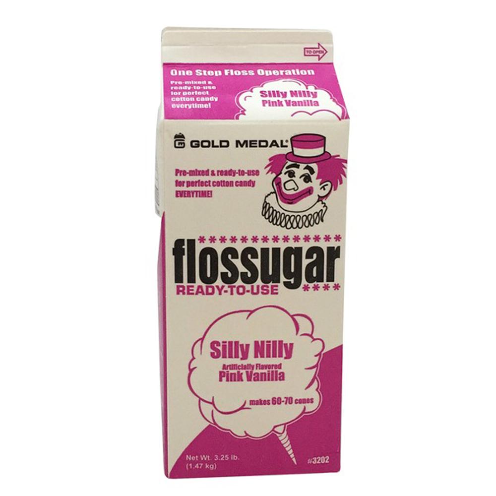 UPC 090939132026 product image for Snappy Popcorn Co. Flossugar 1/2 Gal. Pink Vanilla | upcitemdb.com