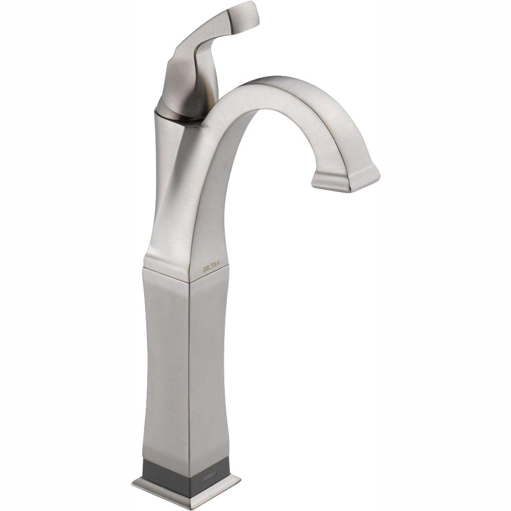 Delta Dryden Single Hole Single Handle Vessel Bathroom Faucet With