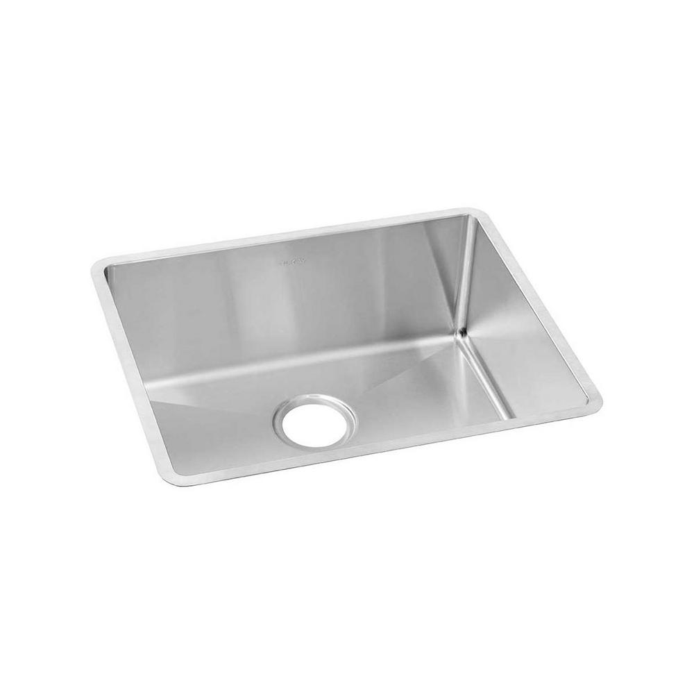 Elkay Crosstown Undermount Stainless Steel 23 In Single Bowl Kitchen   Stainless Steel Elkay Undermount Kitchen Sinks Ectru21179t 64 1000 