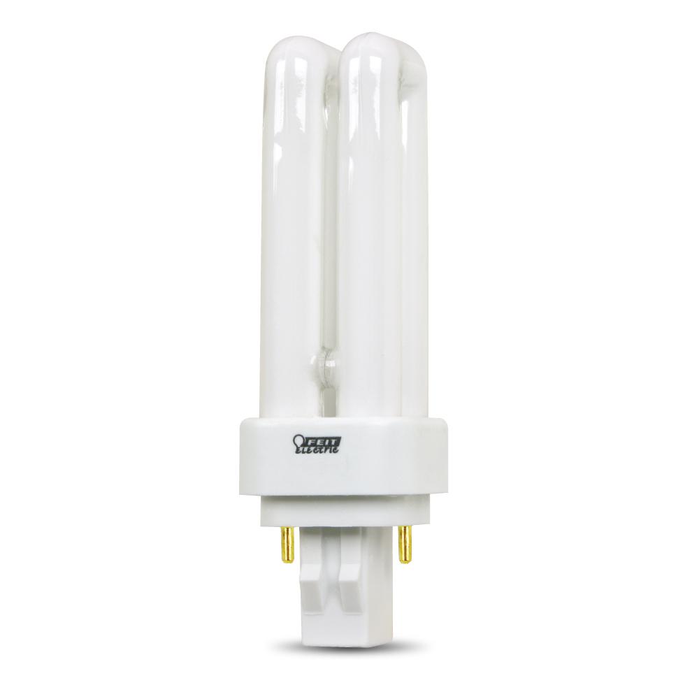 Feit Electric 13-Watt Equivalent PL CFLNI Quad Tube 2-Pin GX23-2 Base ...