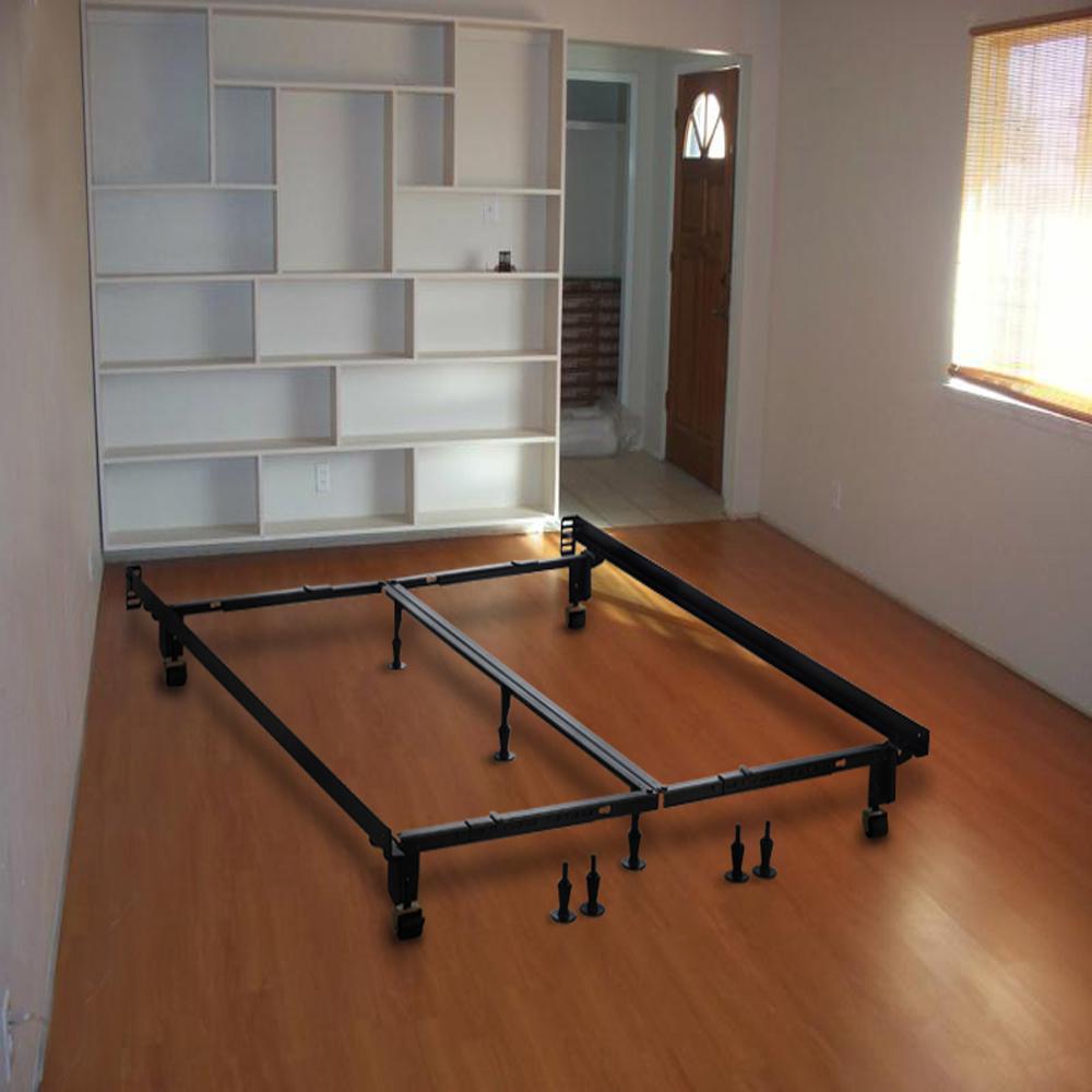 Beautyrest Adjustable Metal Bed Frame Sim 6556brg I The Home Depot Adjustable Metal Bed Frame By Beautyrest