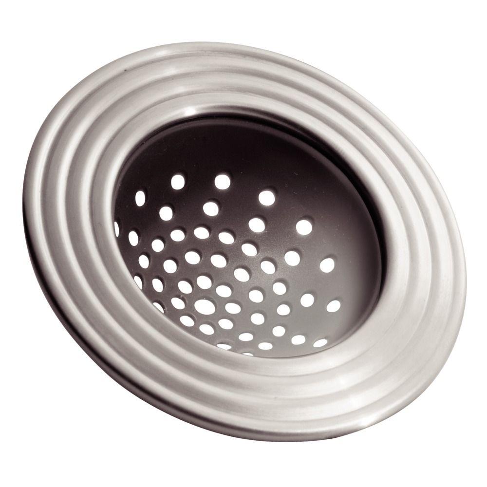 interDesign York Sink Strainer in Brushed Stainless Steel44970 The Home Depot