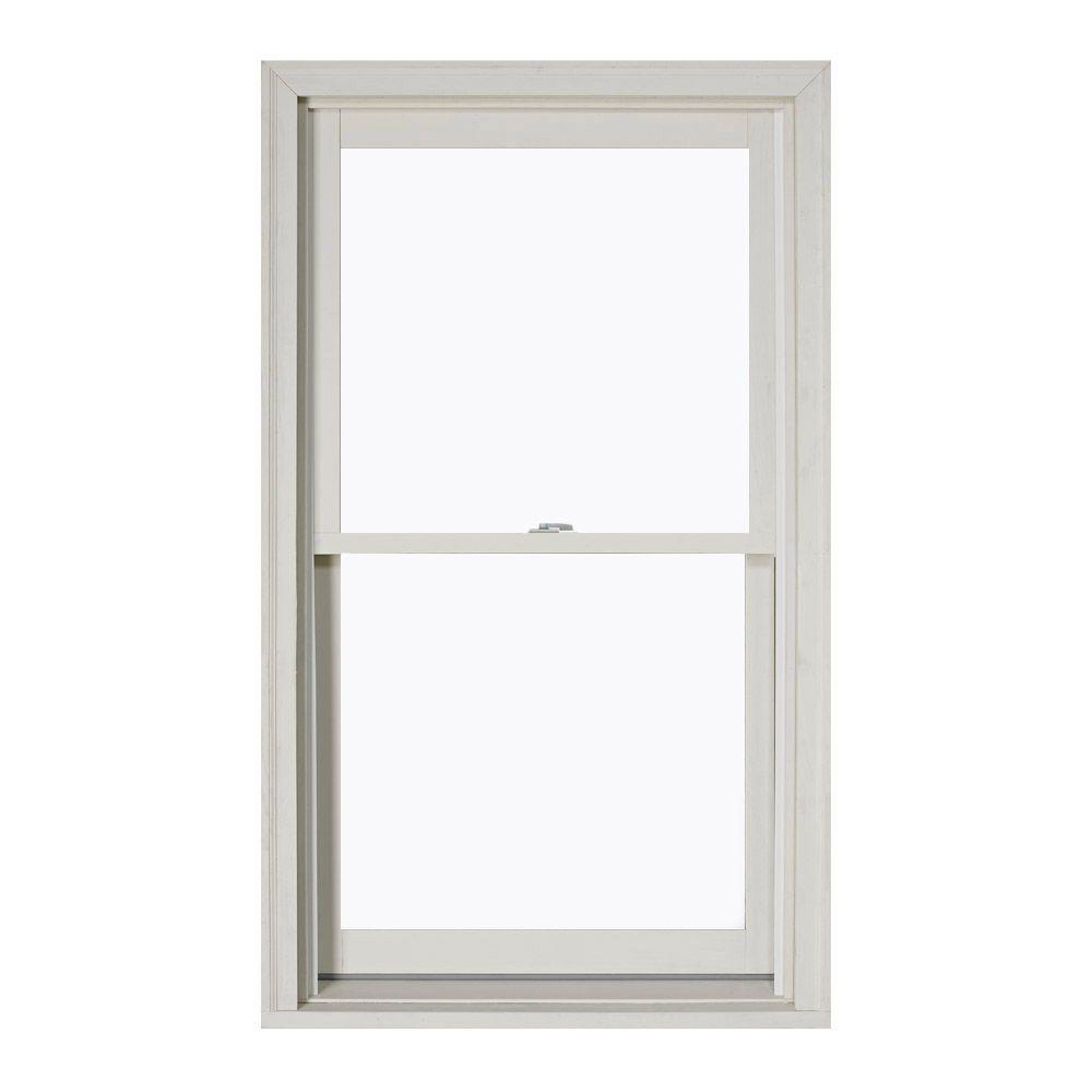 JELD-WEN 29.375 in. x 56.5 in. W-2500 Series White Painted Clad Wood