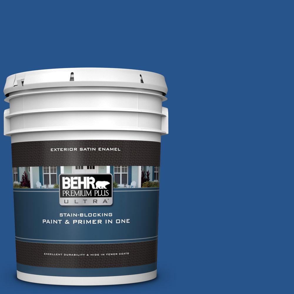 BEHR Premium Plus Ultra 5 gal. PPU1503 Dark Cobalt Blue