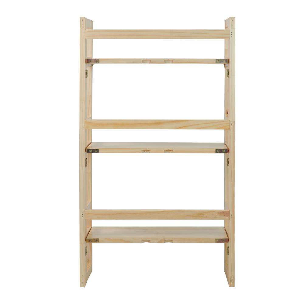 Casual Home Natural Folding/Stacking Open Bookcase33050 The Home Depot