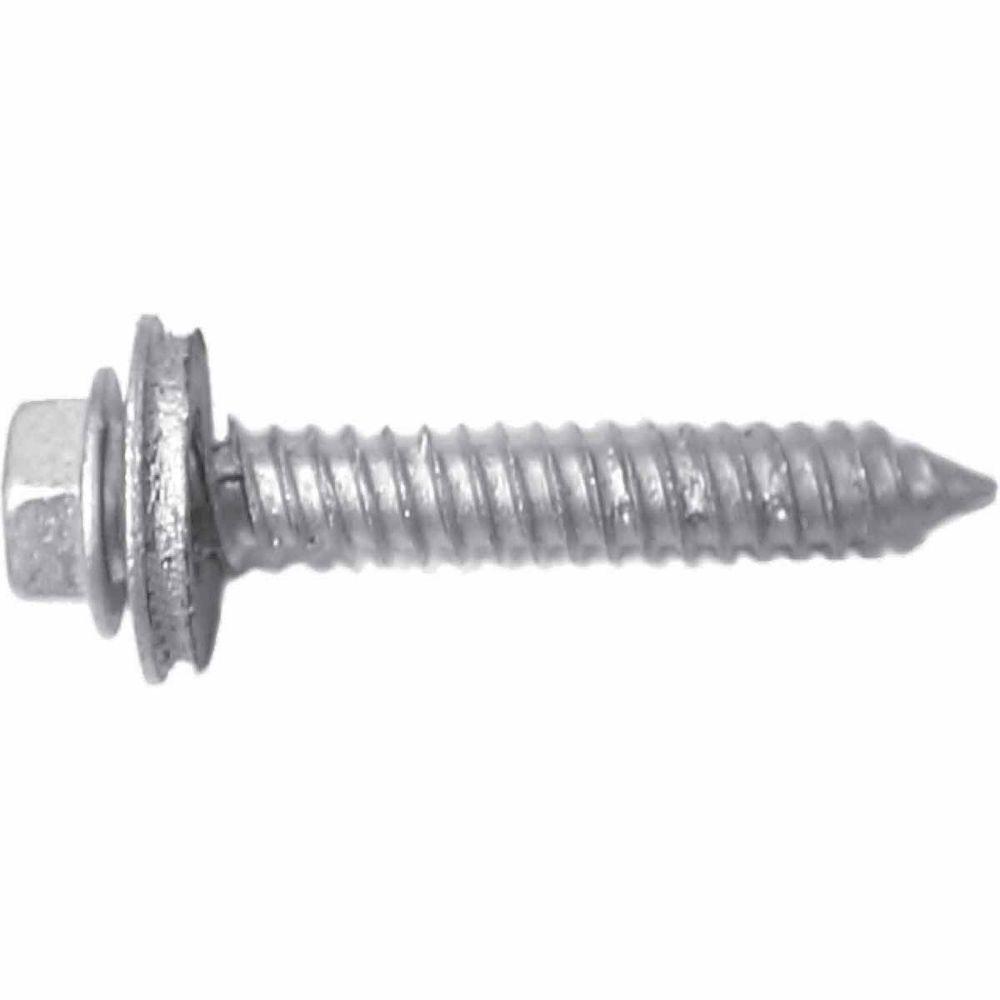 Drive Straight 9/16 x 1 in. 1 lb. Hex WasherHead Sharp Point Screws
