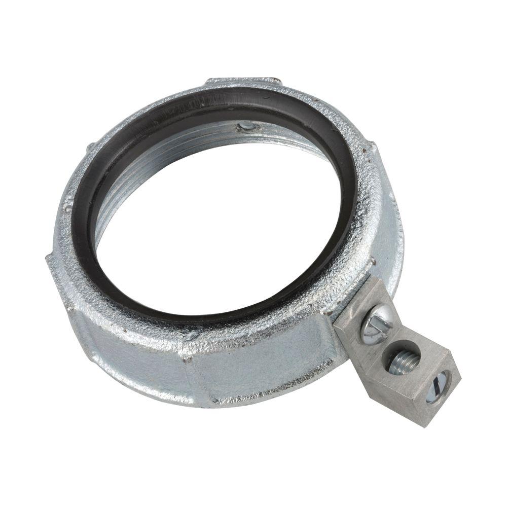 Raco 1//2/" Non-Insulated Metal Threaded Rigid IMC Conduit Bushing 50-Pack