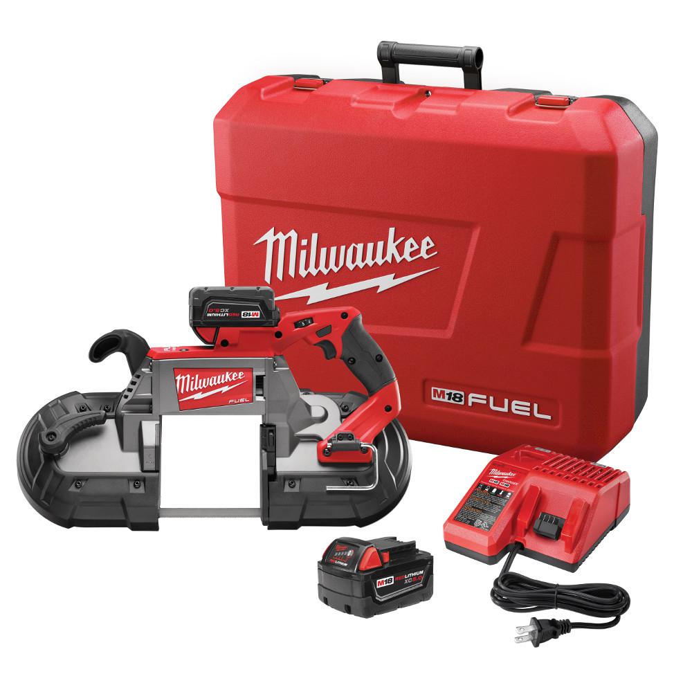 Milwaukee M18 FUEL 18-Volt Lithium-Ion Brushless Cordless Deep Cut Band Saw... by Milwaukee