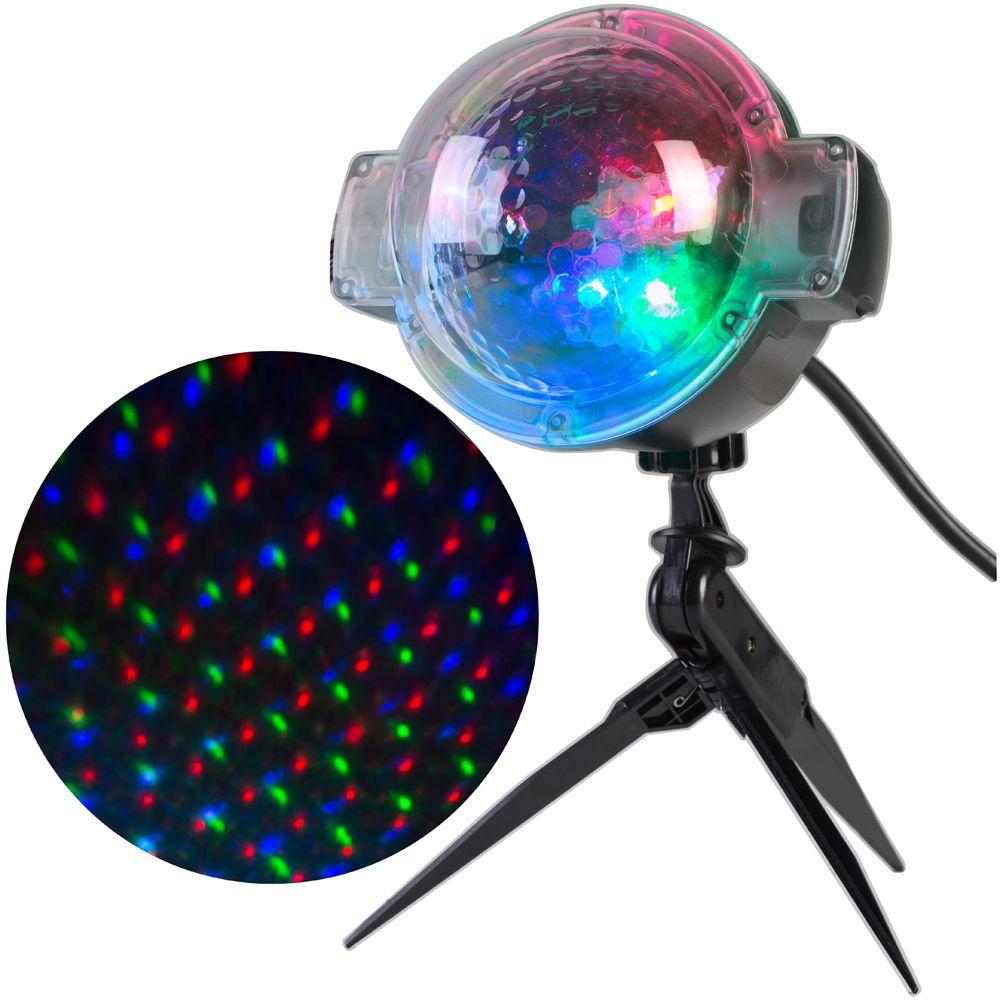 Lightshow Snowflurry Multi Color 61 Programs Projection Stake 113456 Lightshow Snowflurry Multi Color 61 Programs Projection Stake