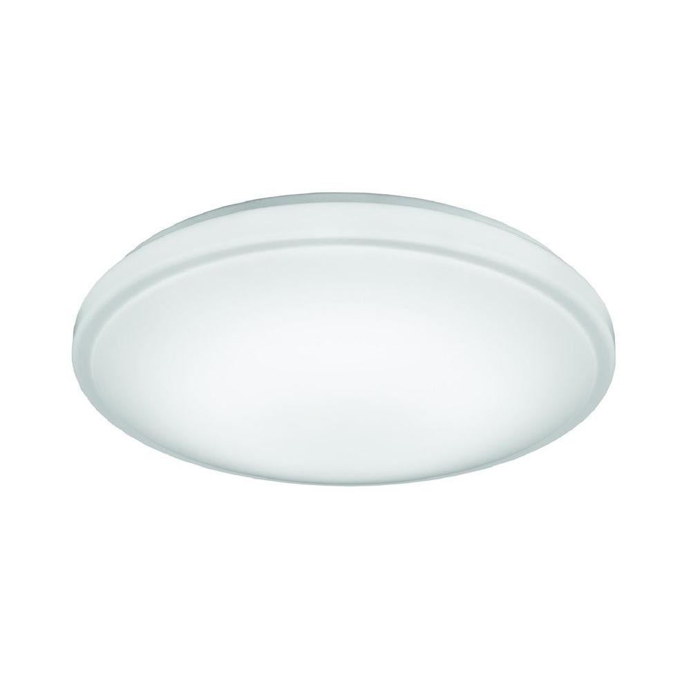 Lithonia Lighting Hildon 14 In White Led Flush Mount Lithonia Lighting Hildon 14 In White Led Flush Mount