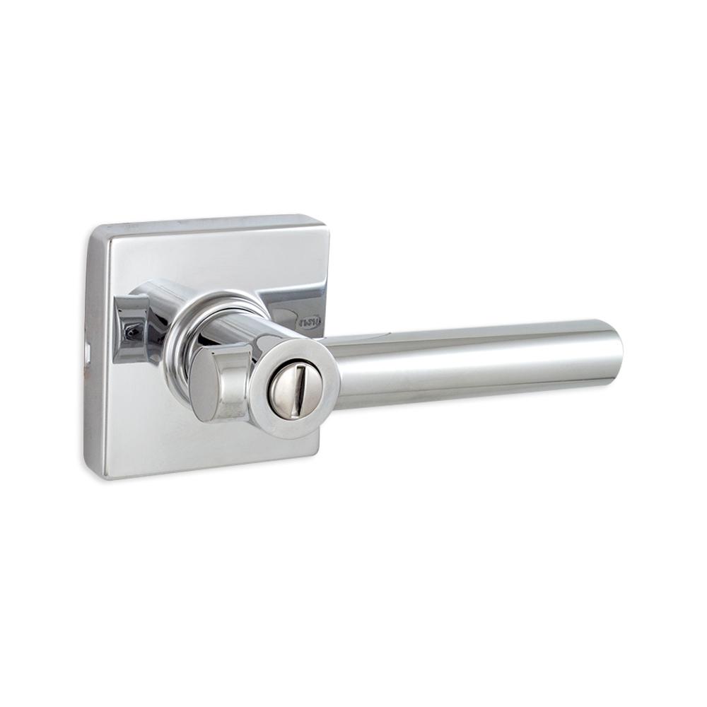 Defiant Woodbridge Bright Chrome Bed and Bath Door Lever with Round
