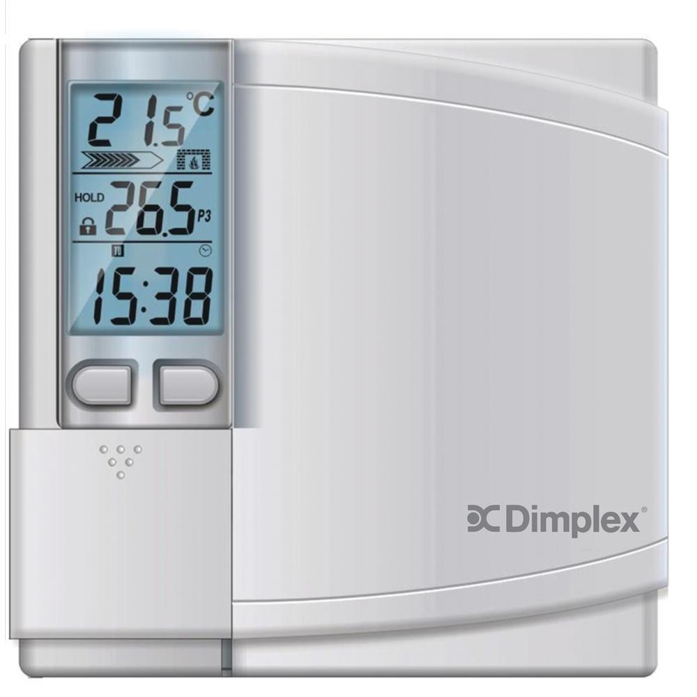 Dimplex Single Pole Digital NonProgrammable Thermostat in White