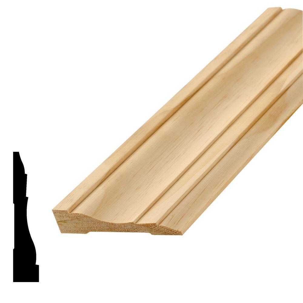 Alexandria Moulding B 361 11/16 in. x 31/2 in. x 96 in. Pine Casing