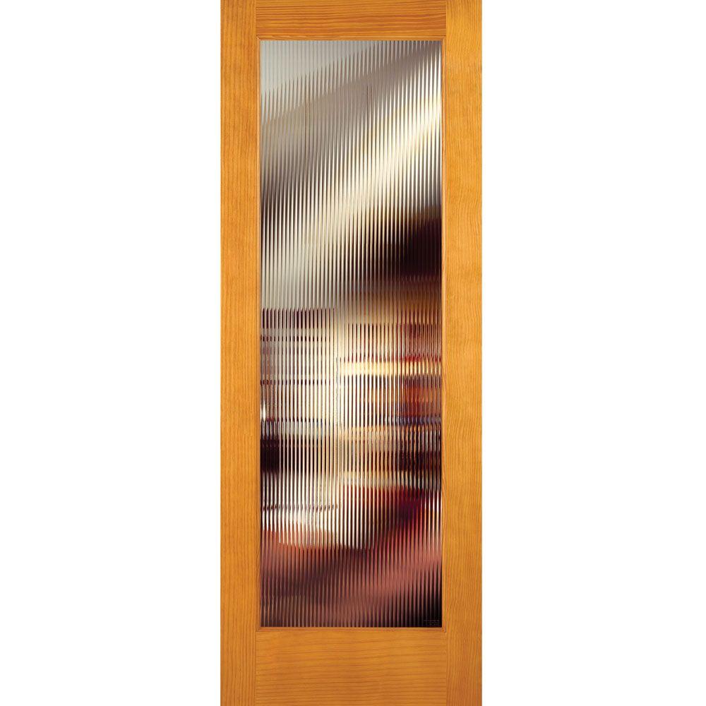 Feather River Doors 32 In X 80 In Reed Woodgrain 1 Lite