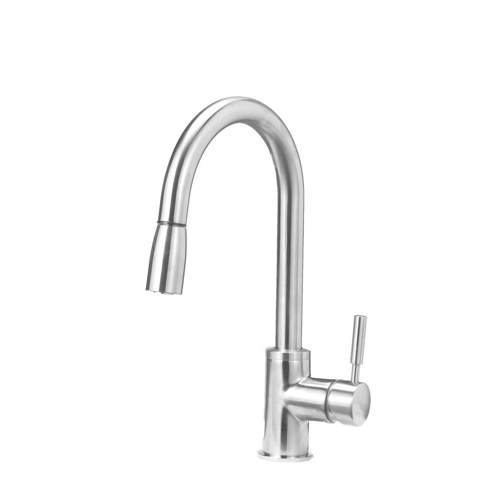 Blanco Sonoma Single Handle Pull Down Sprayer Kitchen Faucet In