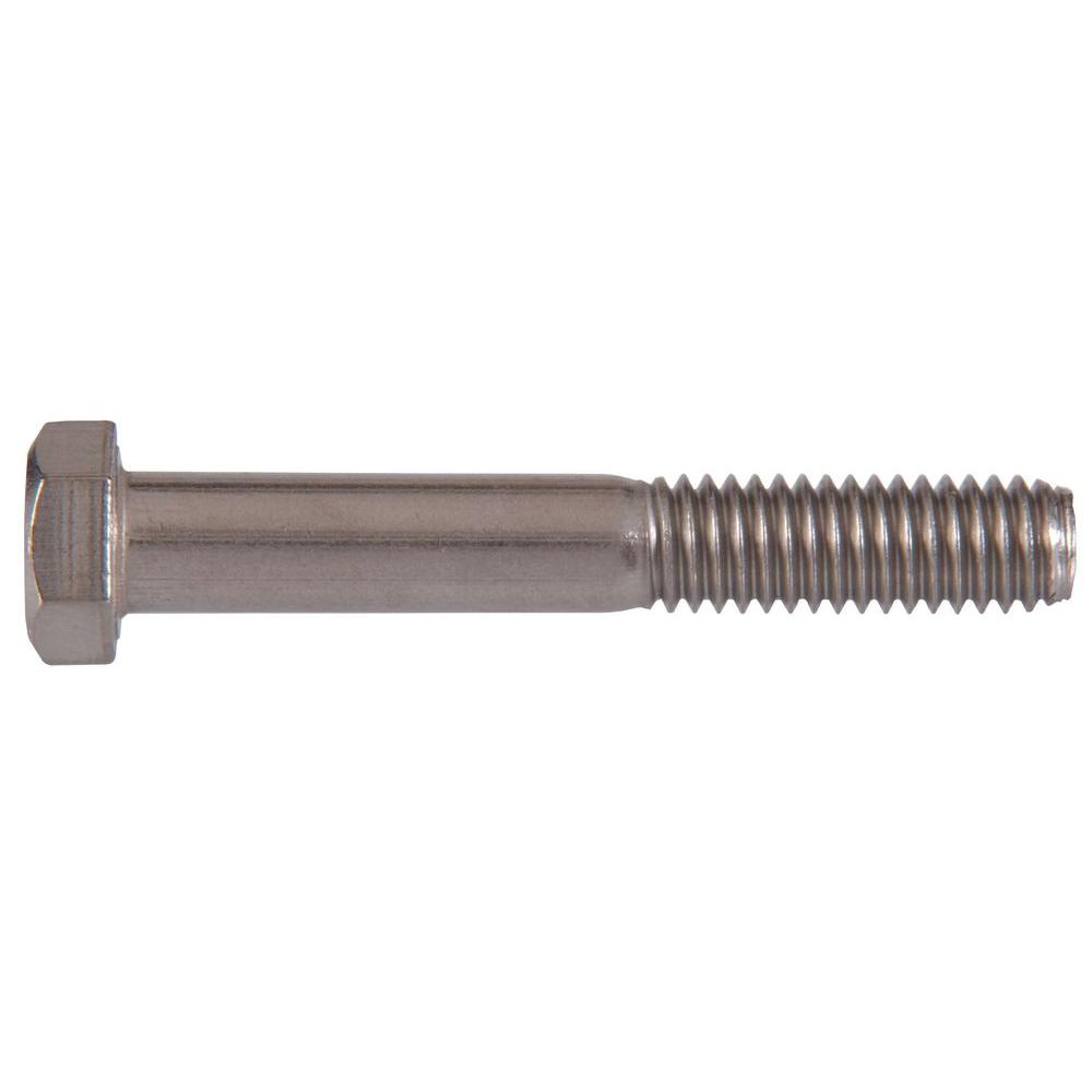 M8-1.25 x 50mm Zinc Hex Cap Screw 5 Partial Thread Class 8.8  8 mm x 50 mm
