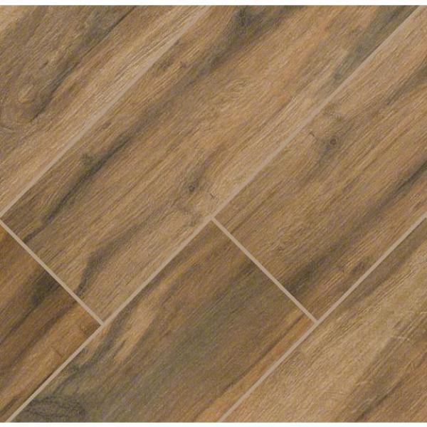 Botanica Cashew 24 x 6 Porcelain Glazed Floor and Wall Tile in Glazed Textured