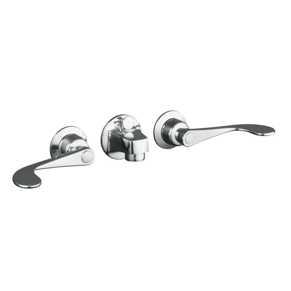 Commercial Bathroom Faucets kohler triton 2-handle wall mount commercial bathroom faucet with Commercial Bathroom Faucets kohler triton 2-handle wall mount commercial bathroom faucet with