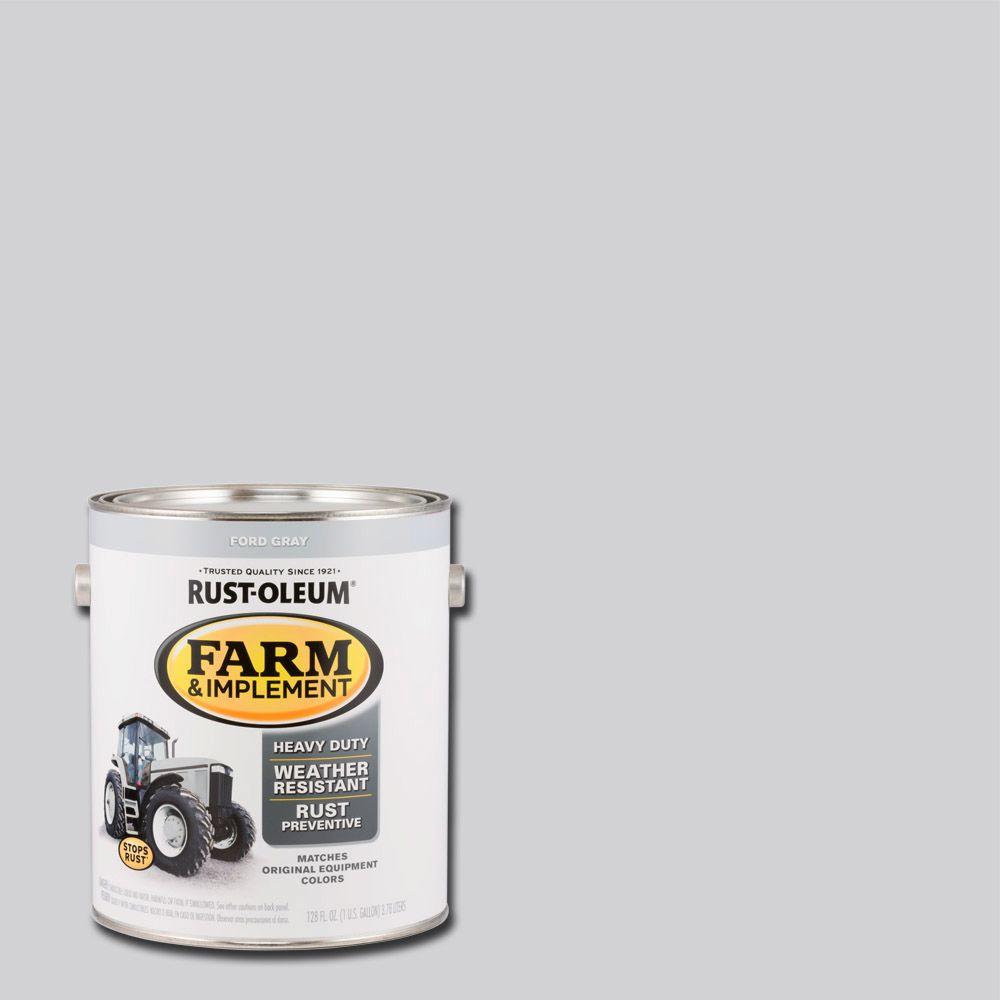 RustOleum 1 gal. Farm and Implement Ford Gray Paint (Case of 2)280178