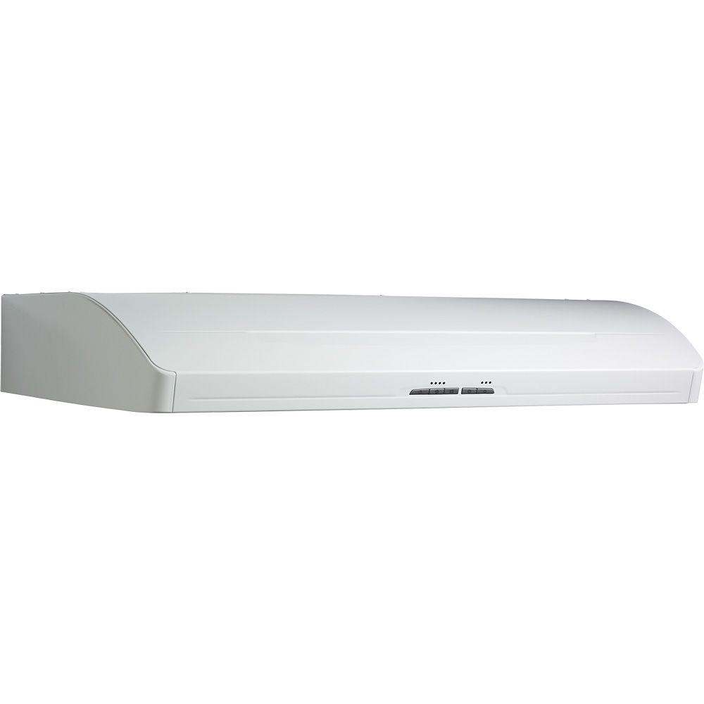 NuTone Allure I Series 30 in. Convertible Range Hood in WhiteWS130WW