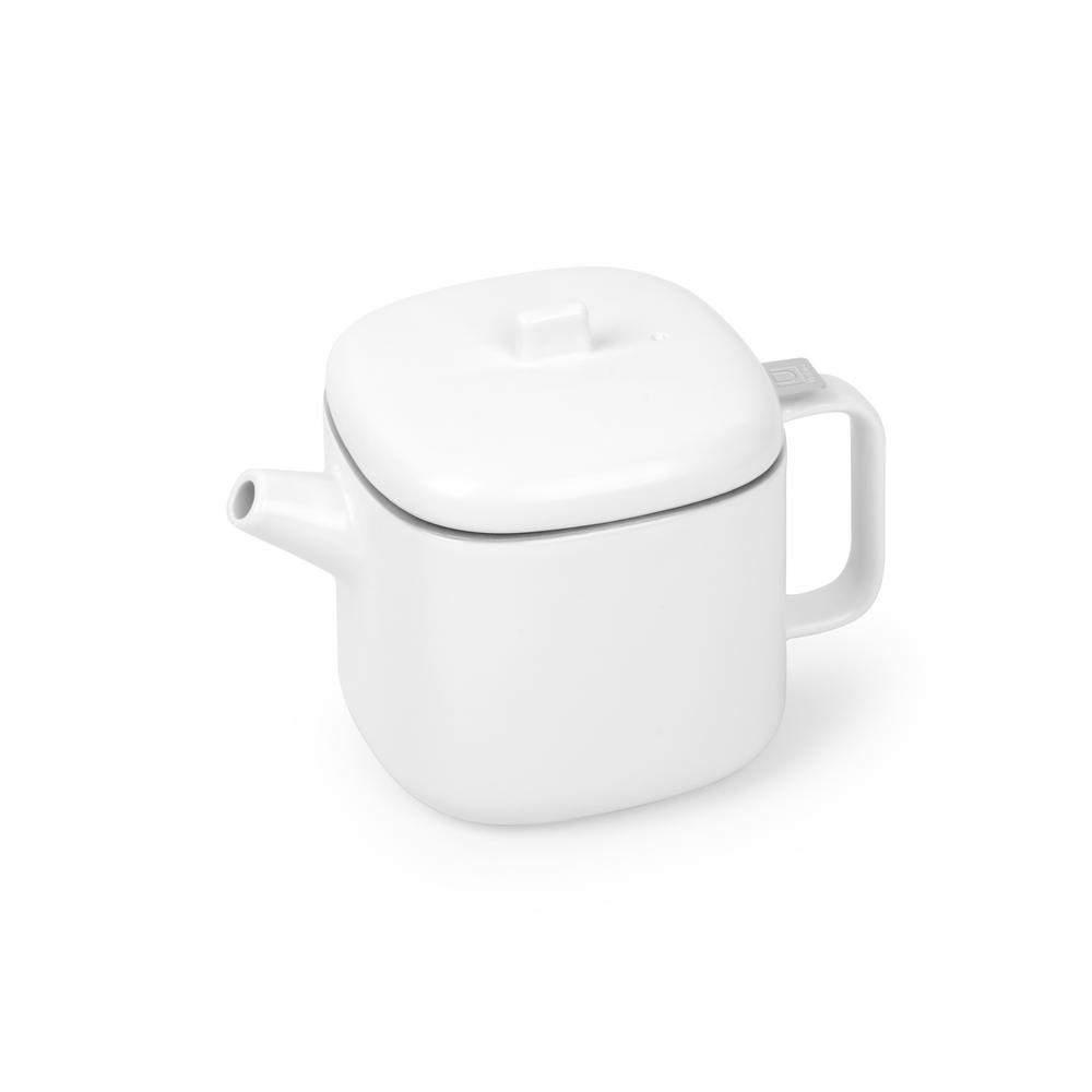 Umbra Cutea White Nickel 3 Cup Teapot With Infuser 1004308 670 Cutea White Nickel 3 Cup Teapot With Infuser