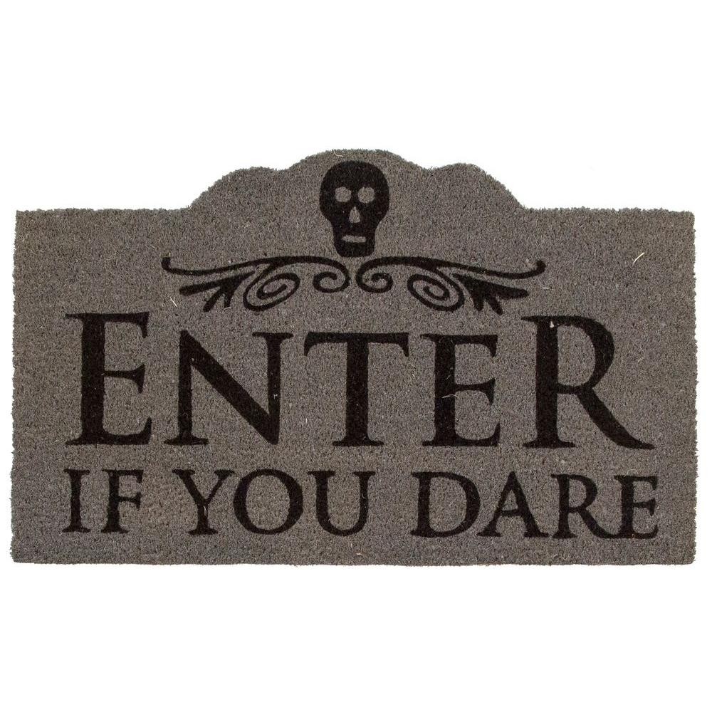 Halloween Doormats Halloween Decorations The Home Depot Gray Entryways Halloween Doormats P2073 64 400 Compressed N 5yc1vZc2vr