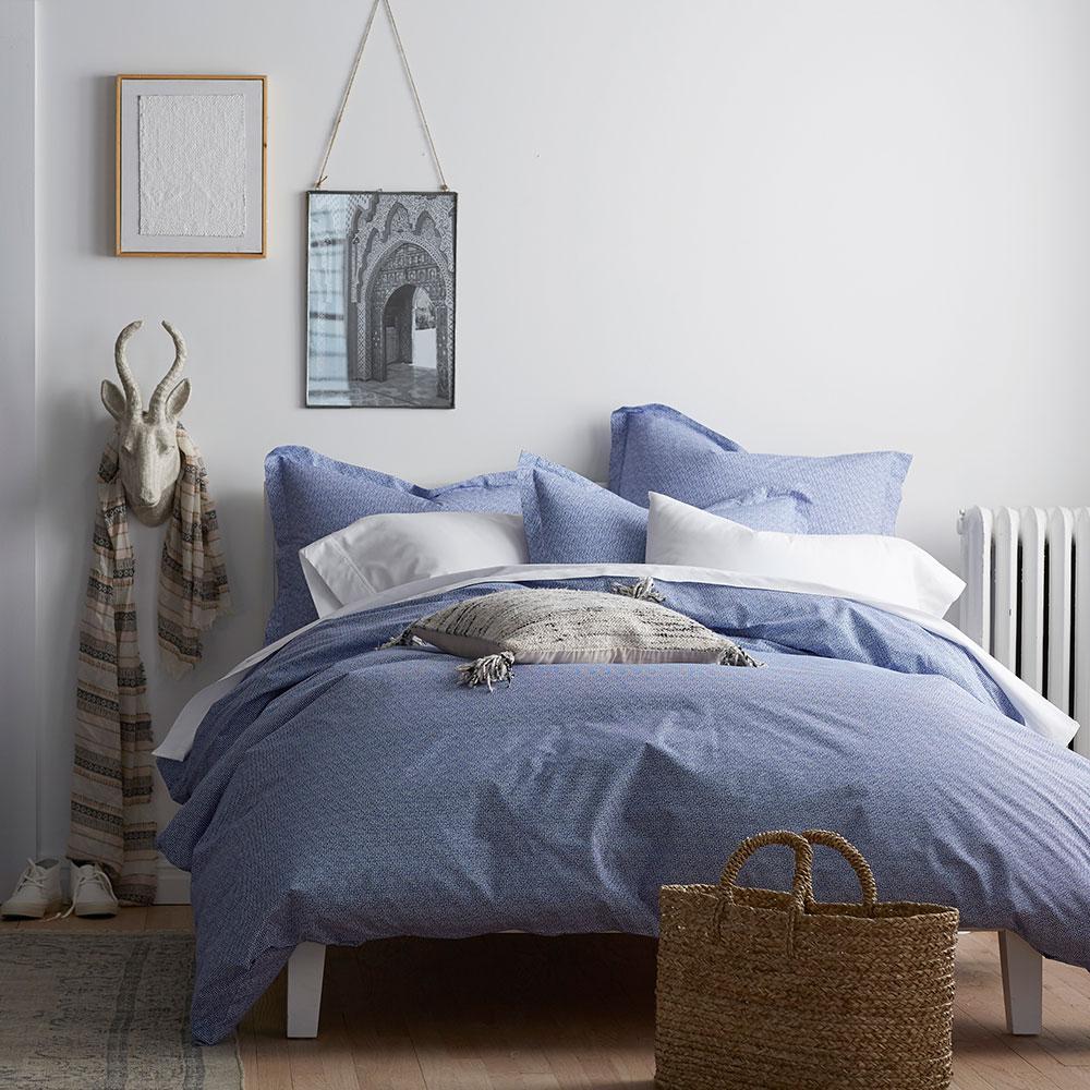 Cstudio Home By The Company Store On Point Cobalt Blue Geometric