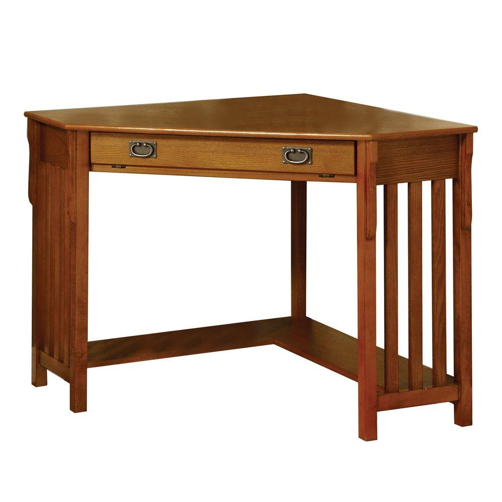  Home  Decorators  Collection  Toledo Medium Oak FInish Desk  