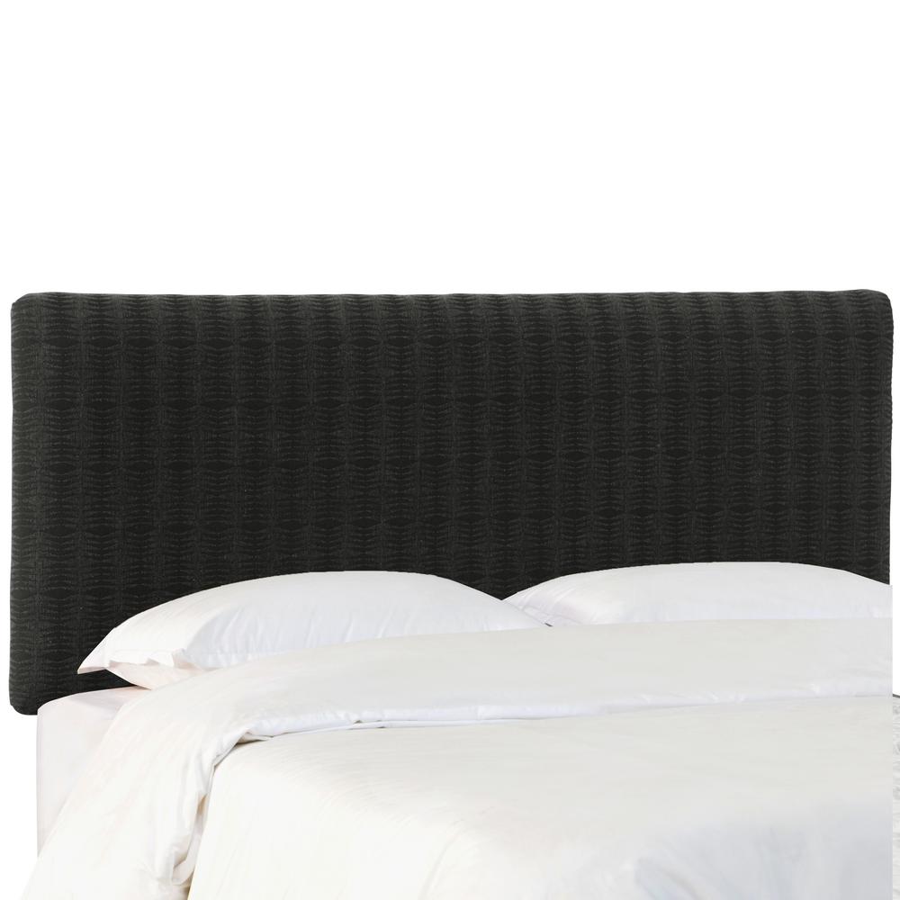 Skyline Furniture Pendleton Sawtooth Midnight California King Skyline Furniture Pendleton Sawtooth Midnight California King Upholstered Headboard