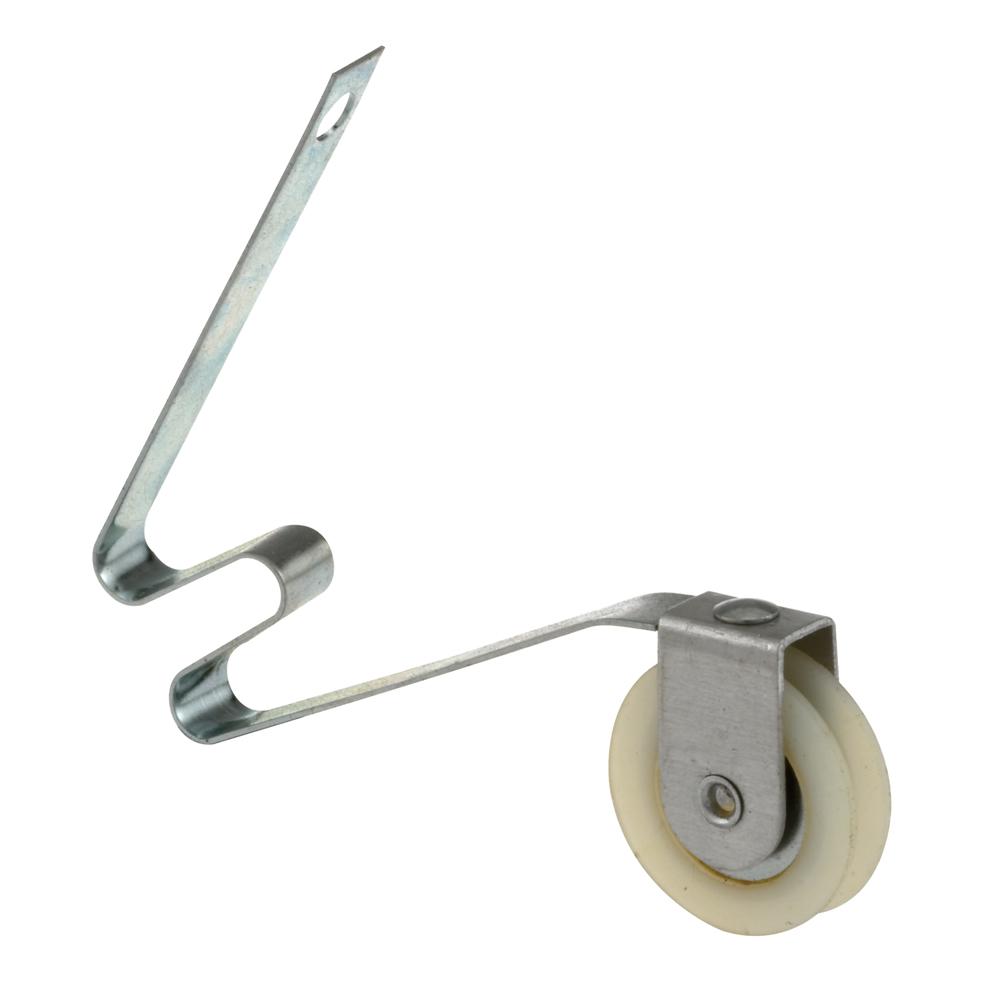 PrimeLine 1 in. Steel Screen Door Tension Springs with Nylon Roller (2