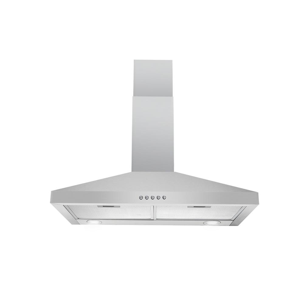Golden Vantage 30 in.217 CFM Convertible Wall Mount Range Hood in