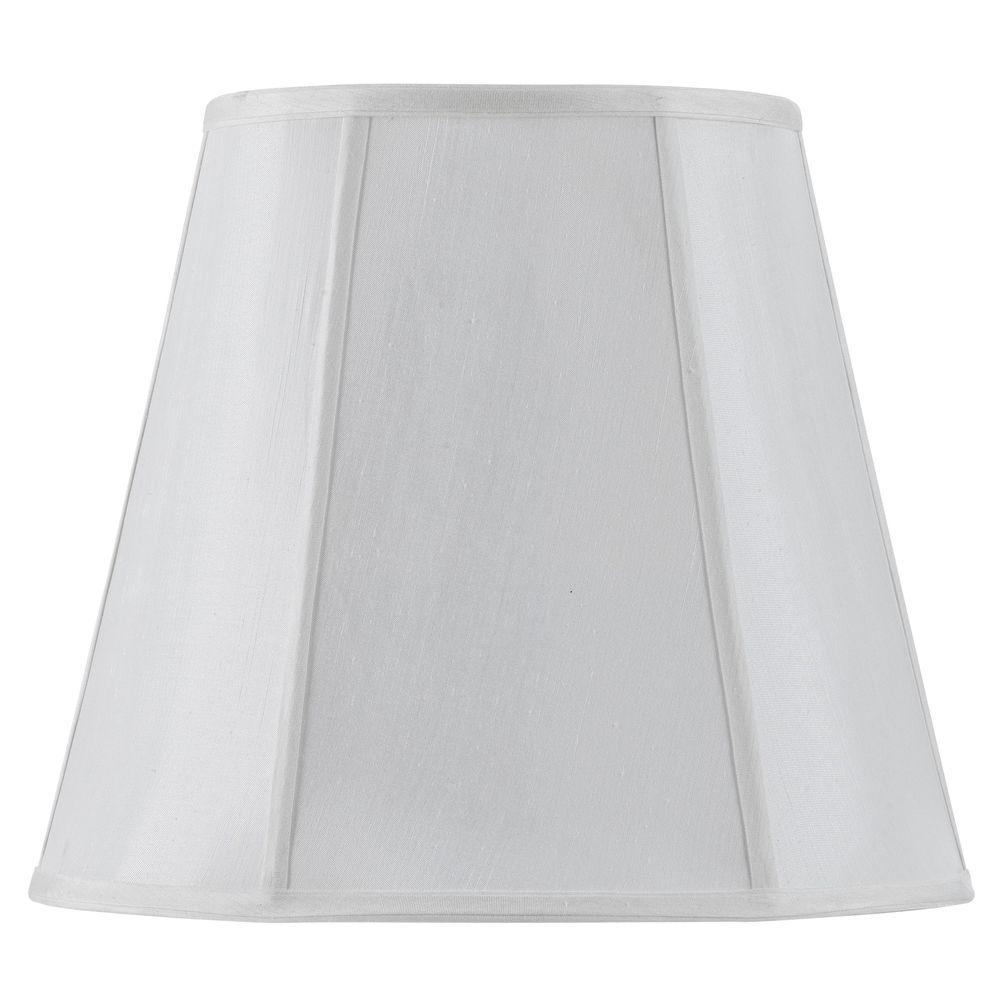 CAL Lighting 18 in. White Vertical Piped Deep Empire ShadeSH8107/18